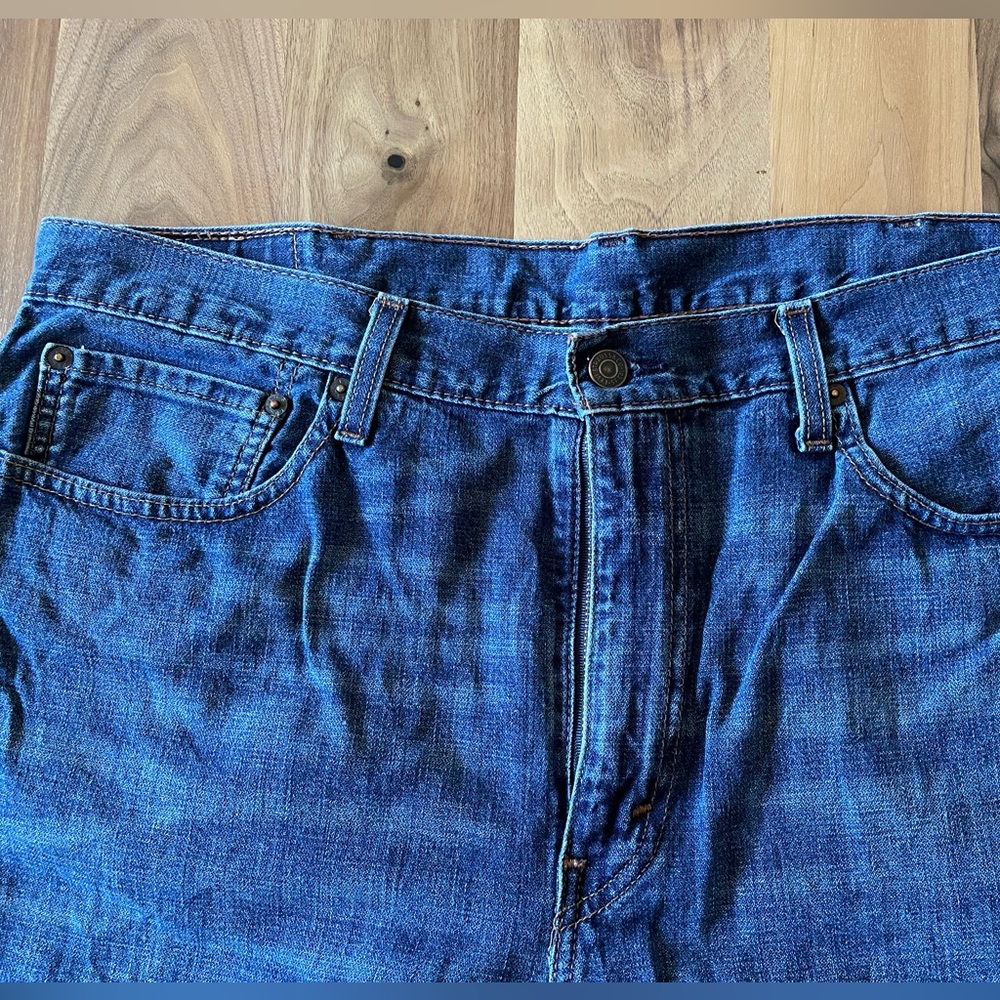 Men’s Levi’s 514 size 38x30 Blue Jeans - Picture 2 of 10